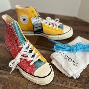 *NWT* JW Anderson x Chuck 70 High Glitter Pack